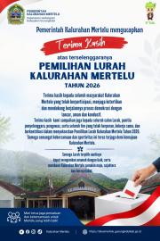 Terima Kasih Warga Mertelu, Pilur 2026 Berjalan Lancar